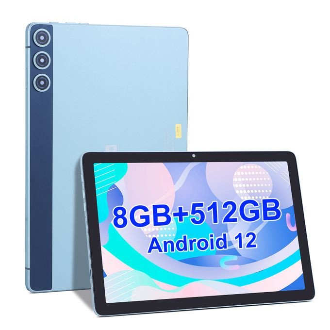 C Idea 10.1 Inch Android Tablet PC 12 Dual Camera Sim 8GB RAM 512GB Bluetooth