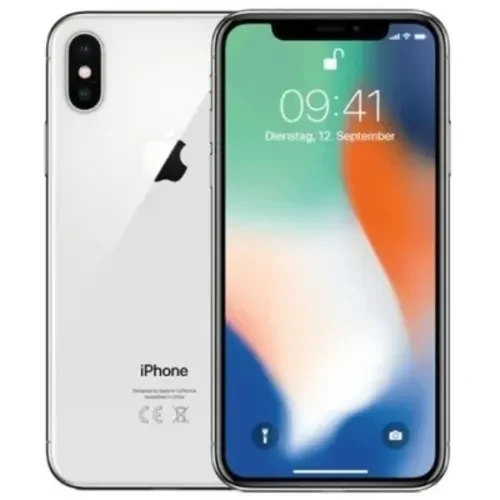 Apple iPhone X - 5.8" - 256GB ROM - 3GB RAM - Single Sim - 2716mah - Silver - Renewed