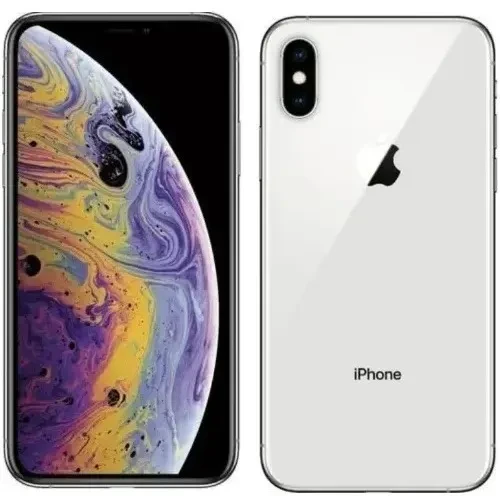 Apple iPhone Xs Max - 6.5"- 256GB ROM - Single Sim - 3174mAh - Silver - Renewed